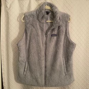 Gray Patagonia fleece vest XXL, like new!
